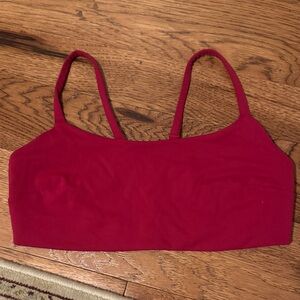 Lululemon size 8 Red sports bra